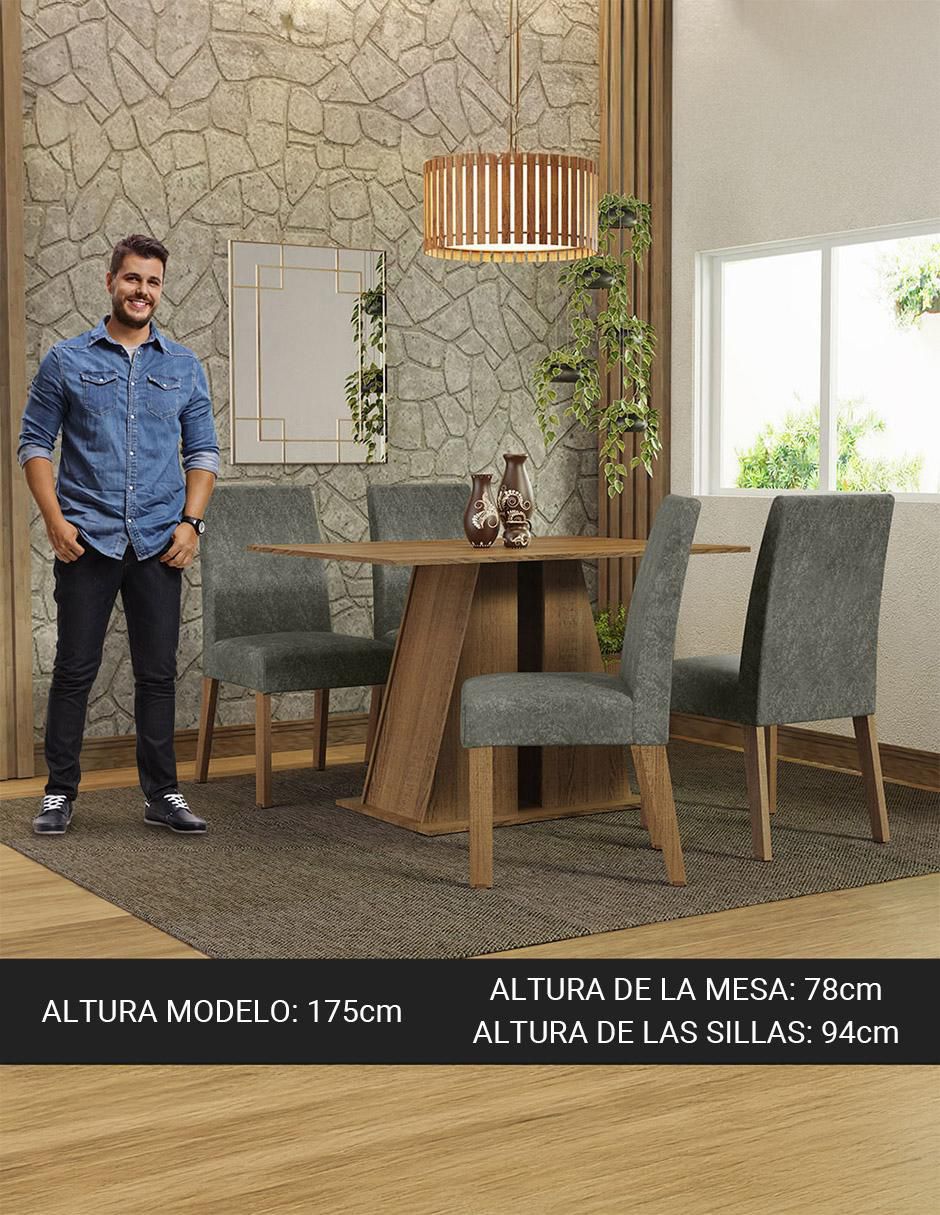Comedor Agnes para 4 personas 13