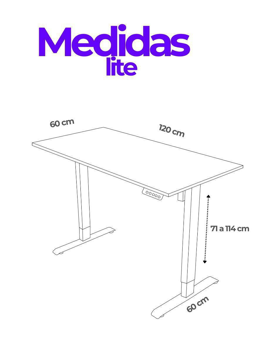 Escritorio Lite de MDF 8