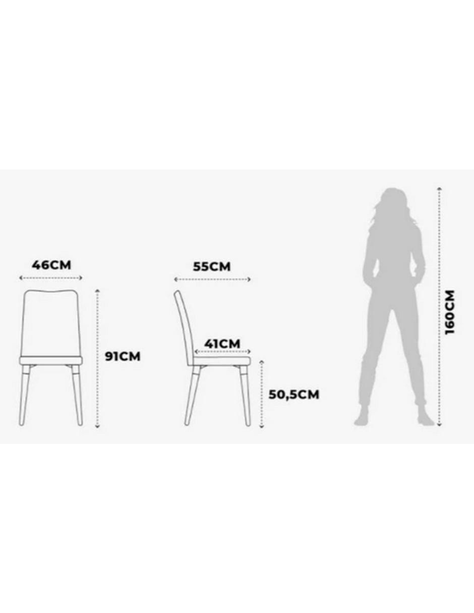 Silla Iron de madera 3