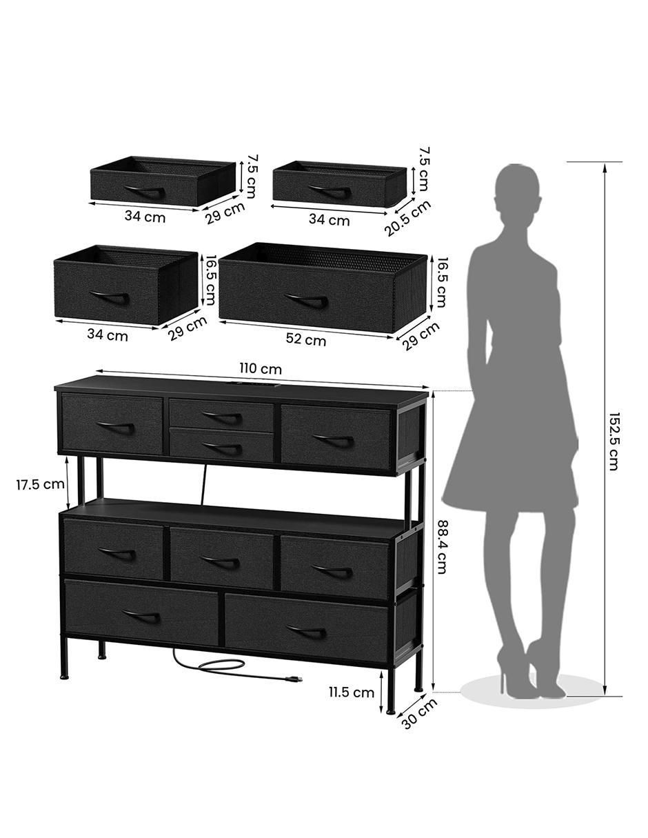 Mueble para TV Fabato de acero