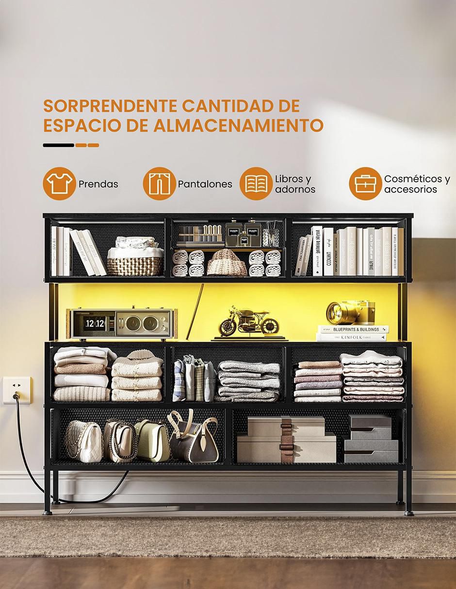 Mueble para TV Fabato de acero
