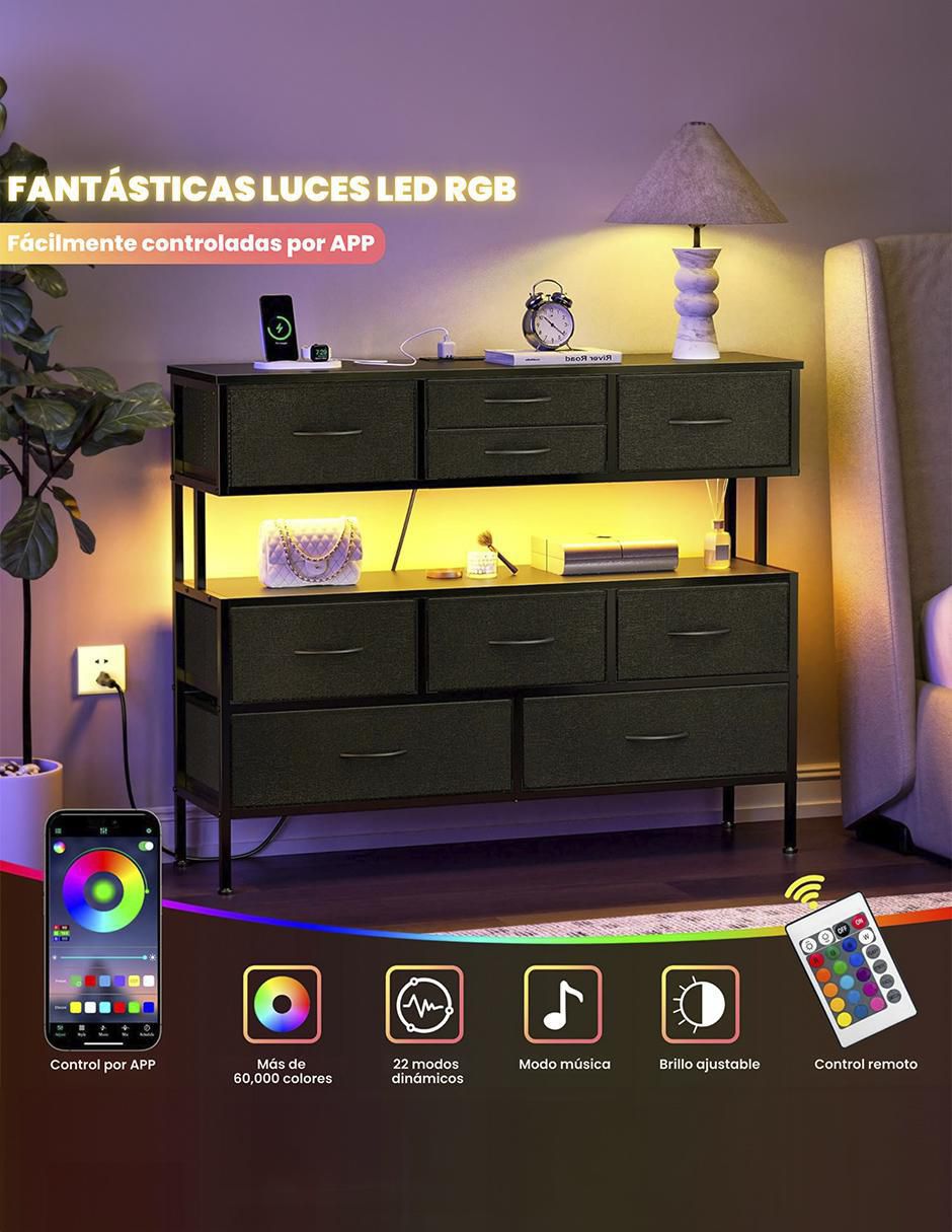 Mueble para TV Fabato de acero