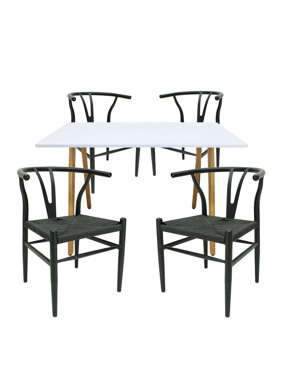 Comedor Frankfurt rectangular Micerino Mundo In para 4 personas de madera