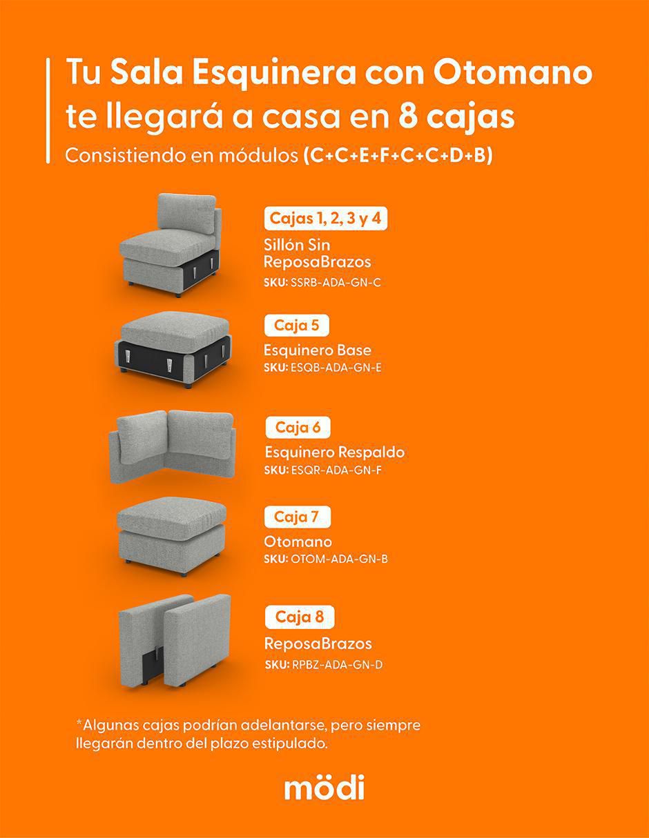 Sala modular ADAPTI de poliéster 2