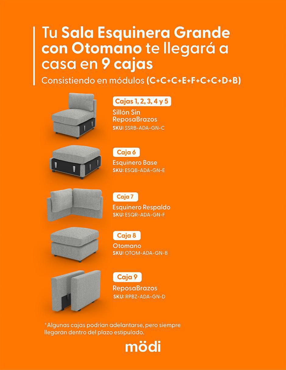 Sala modular ADAPTI de poliéster 2