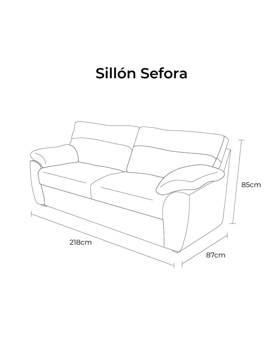 Sofá Sefora de madera 5