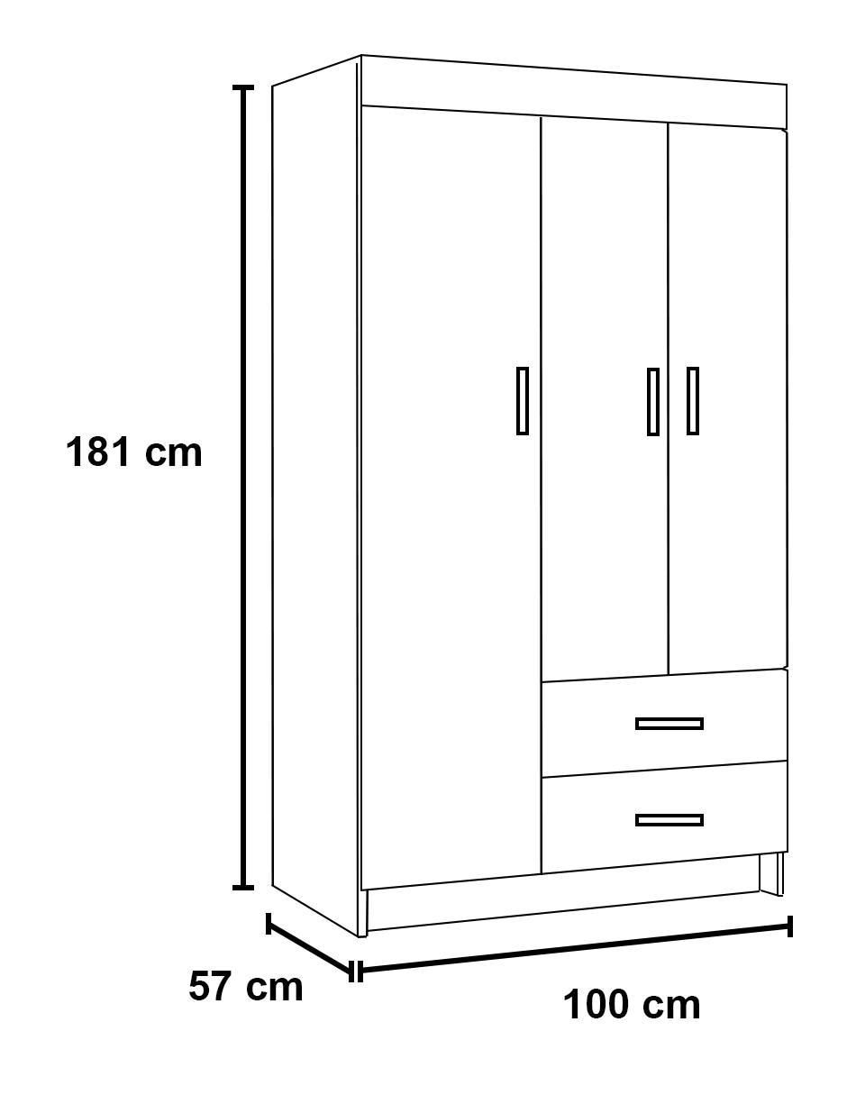 Ropero Sara Sara de madera pino 5