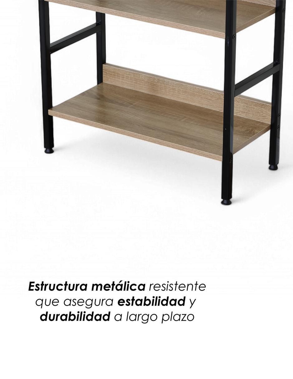 Librero Oslo de melamina 6