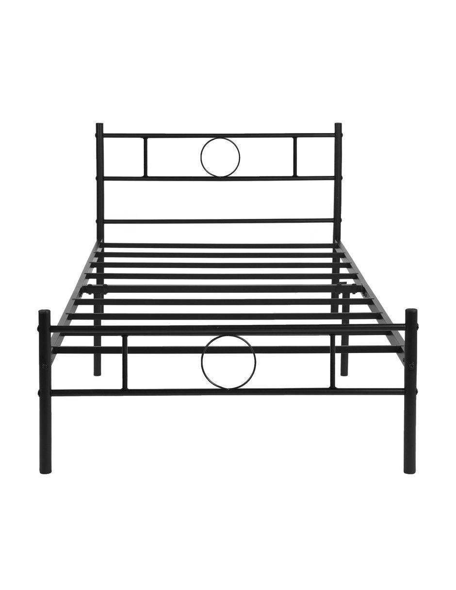 Base para cama armable de metal individual