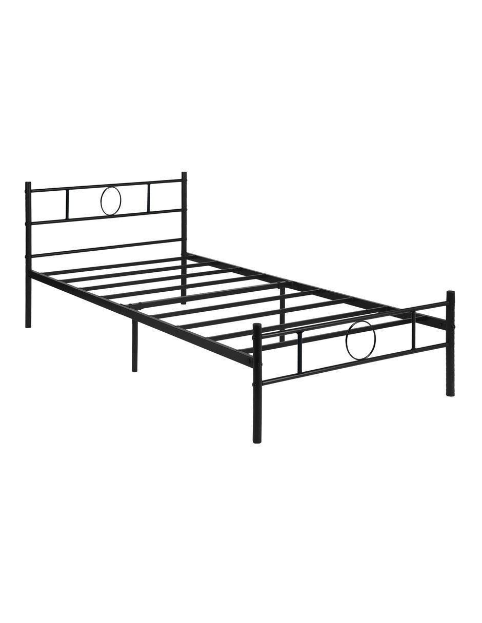 Base para cama armable de metal individual 4
