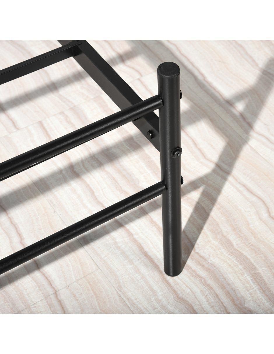 Base para cama armable de metal individual 5