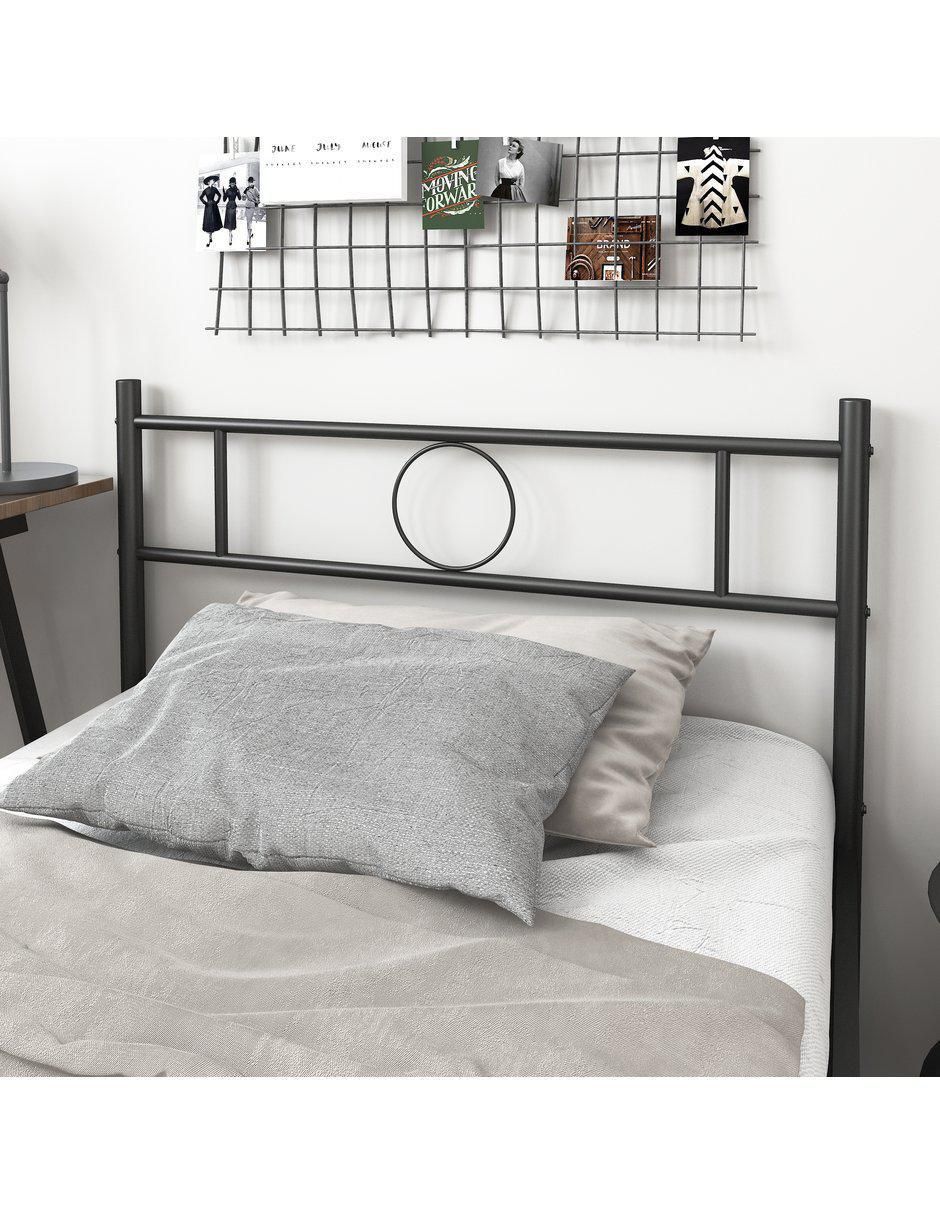 Base para cama armable de metal individual 6