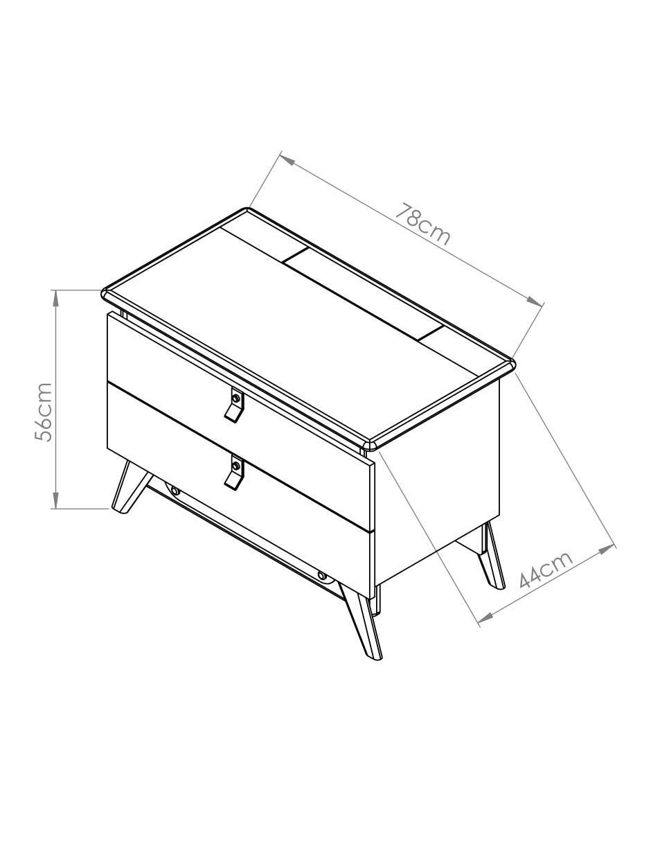 Buro Yaab de madera nogal 4