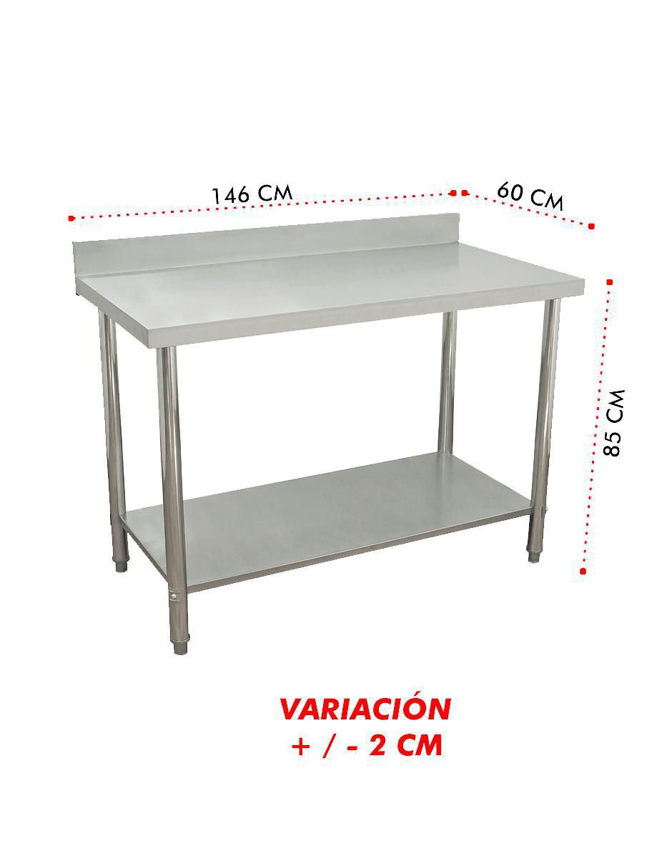 Mesa de acero inoxidable 8