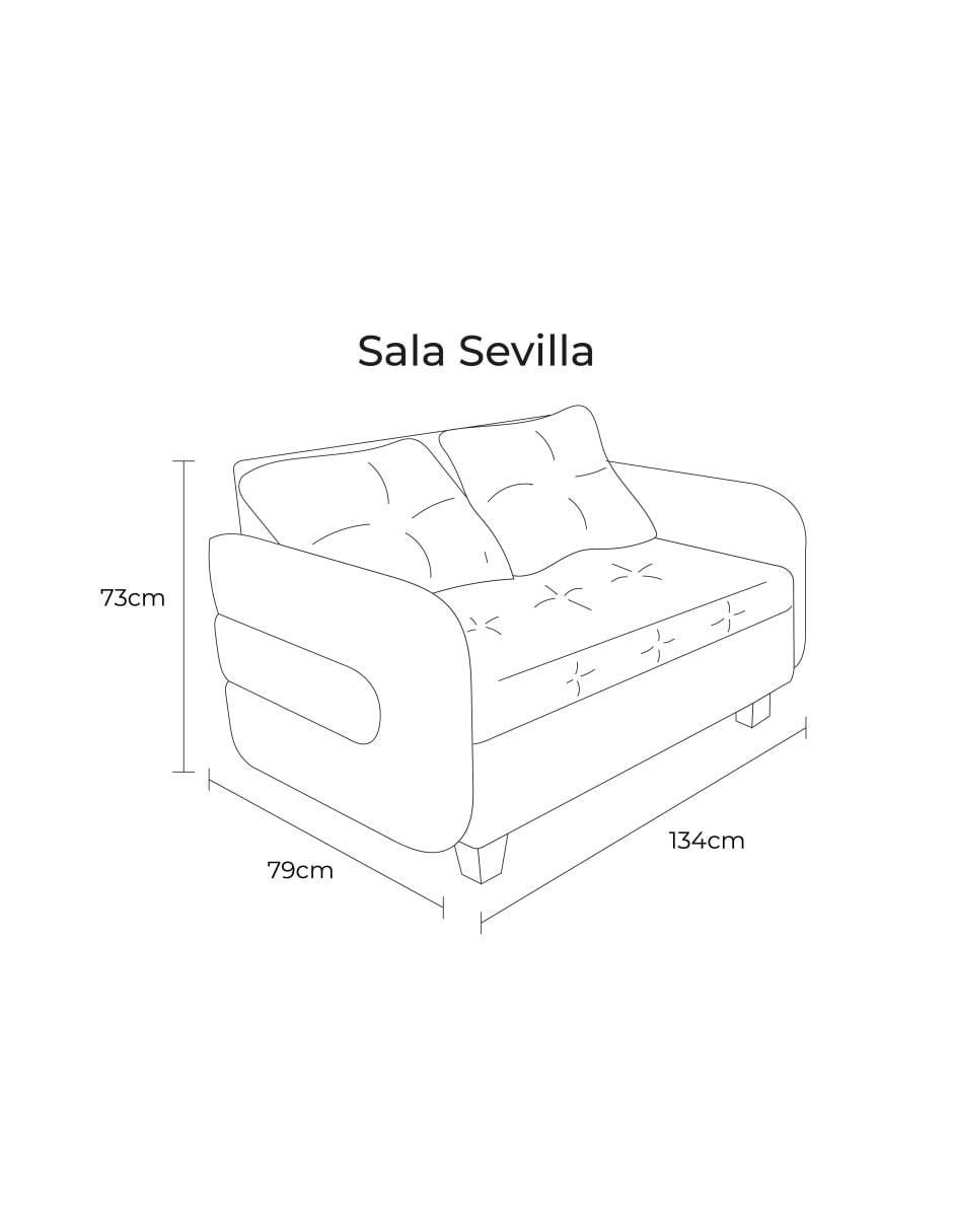 Love seat Sevilla 6