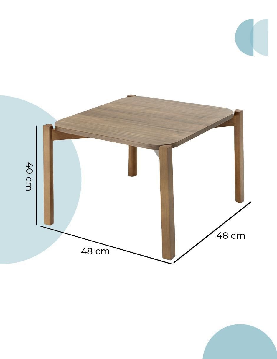 Mesa lateral Palu Cuadrada 6