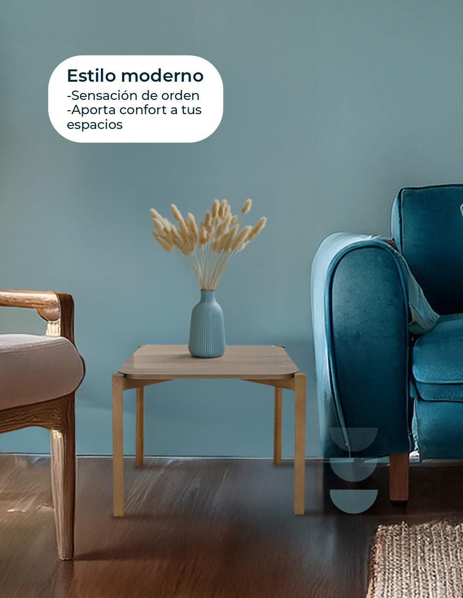 Mesa lateral Palu Cuadrada 4