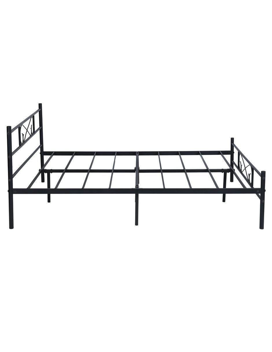 Base para cama armable Laimer de metal matrimonial 7