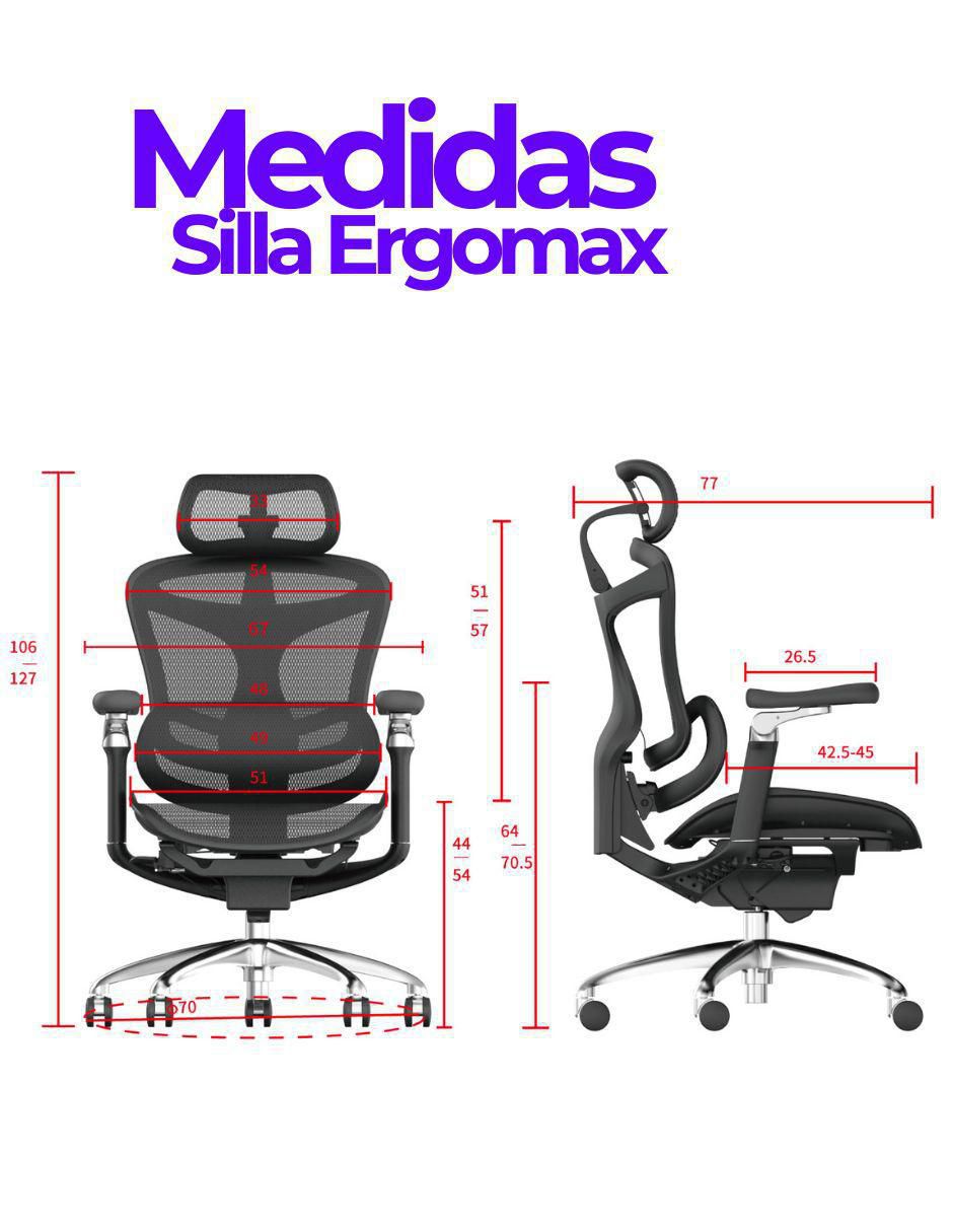 Silla escritorio Ergomax 9