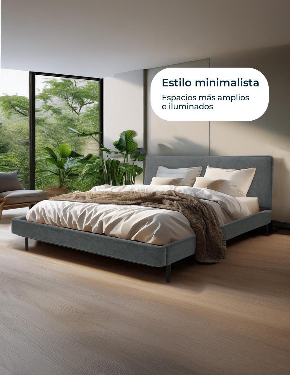 Cama Bristol de metal matrimonial 7