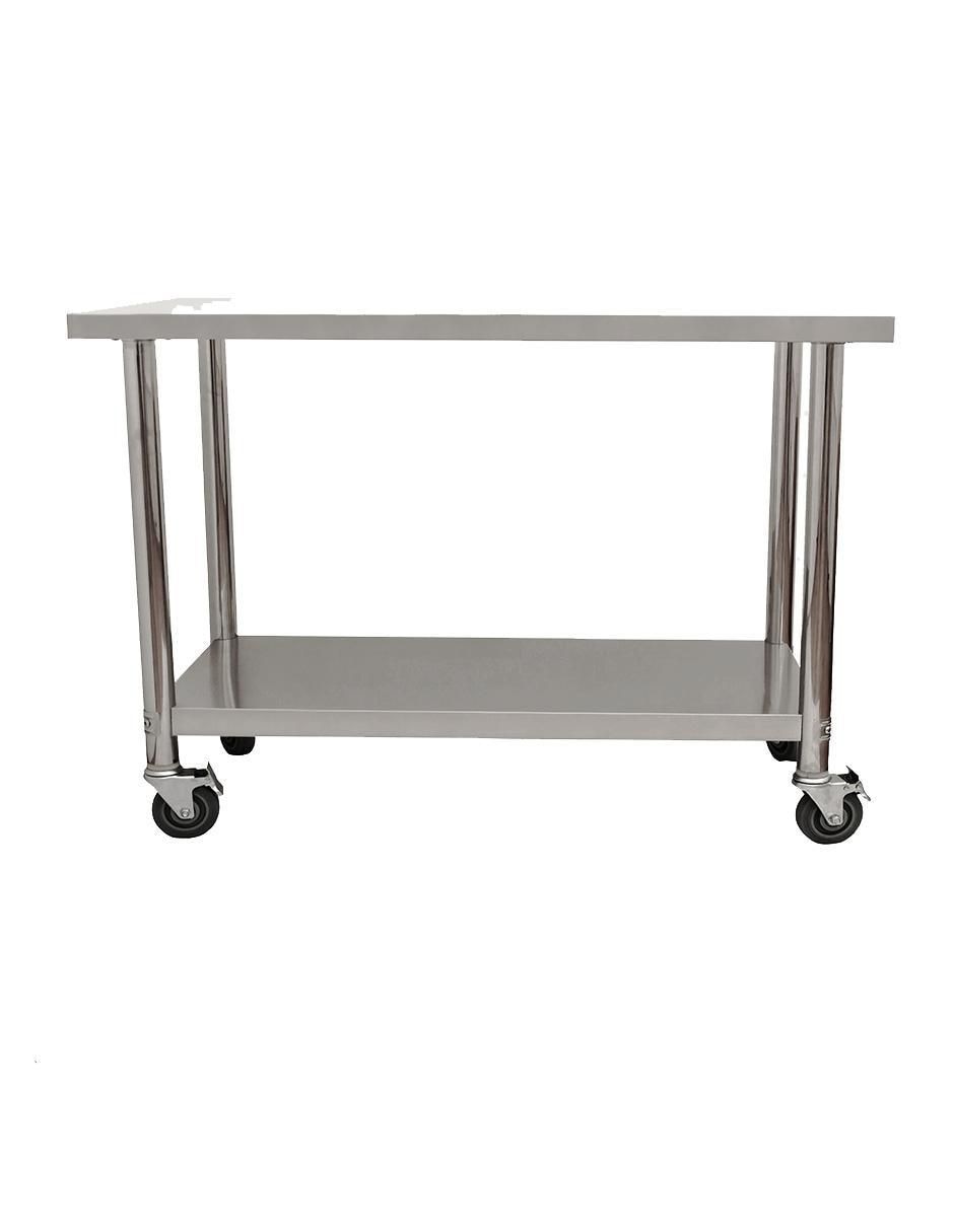 Mesa armable de acero inoxidable 5