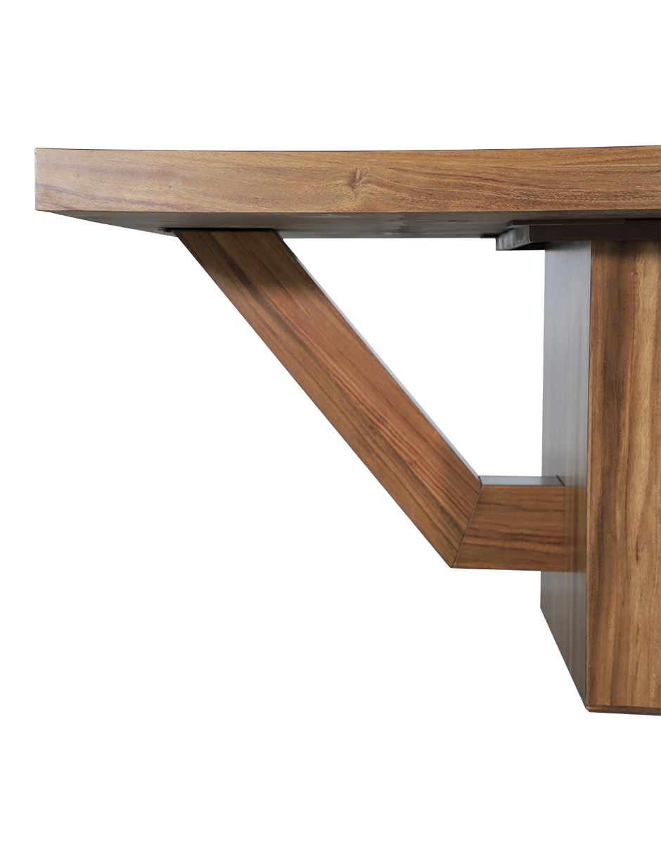 Mesa de comedor Merida de chapa madera 3
