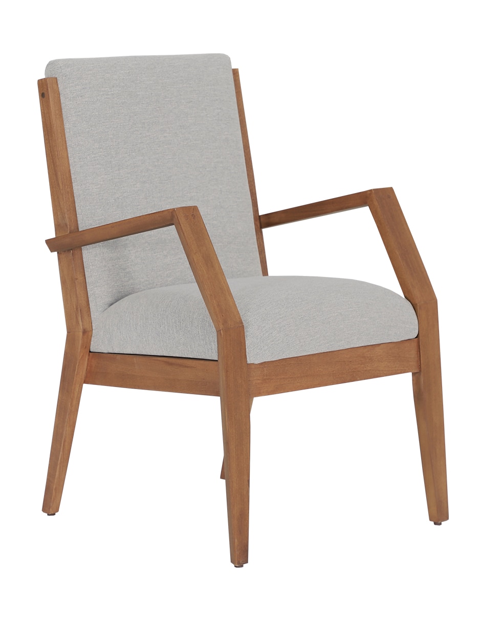 Silla Mérida de madera y tela 2