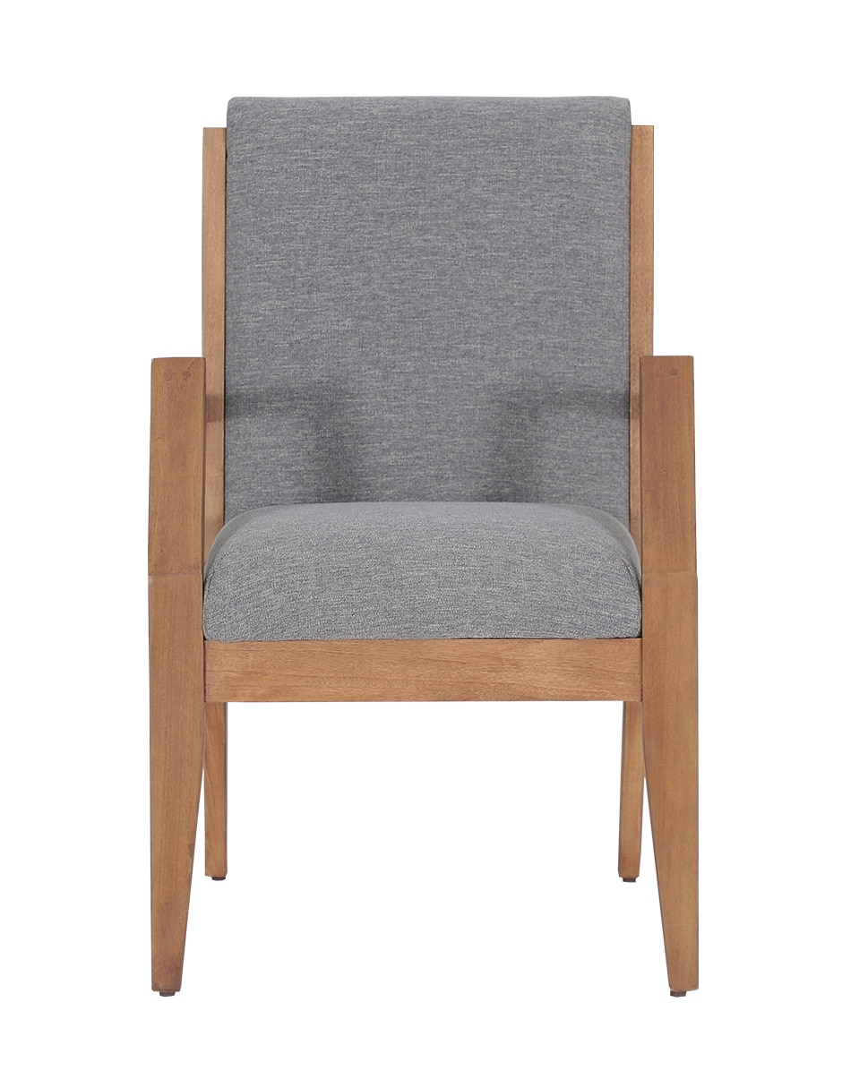 Silla Mérida de madera y tela