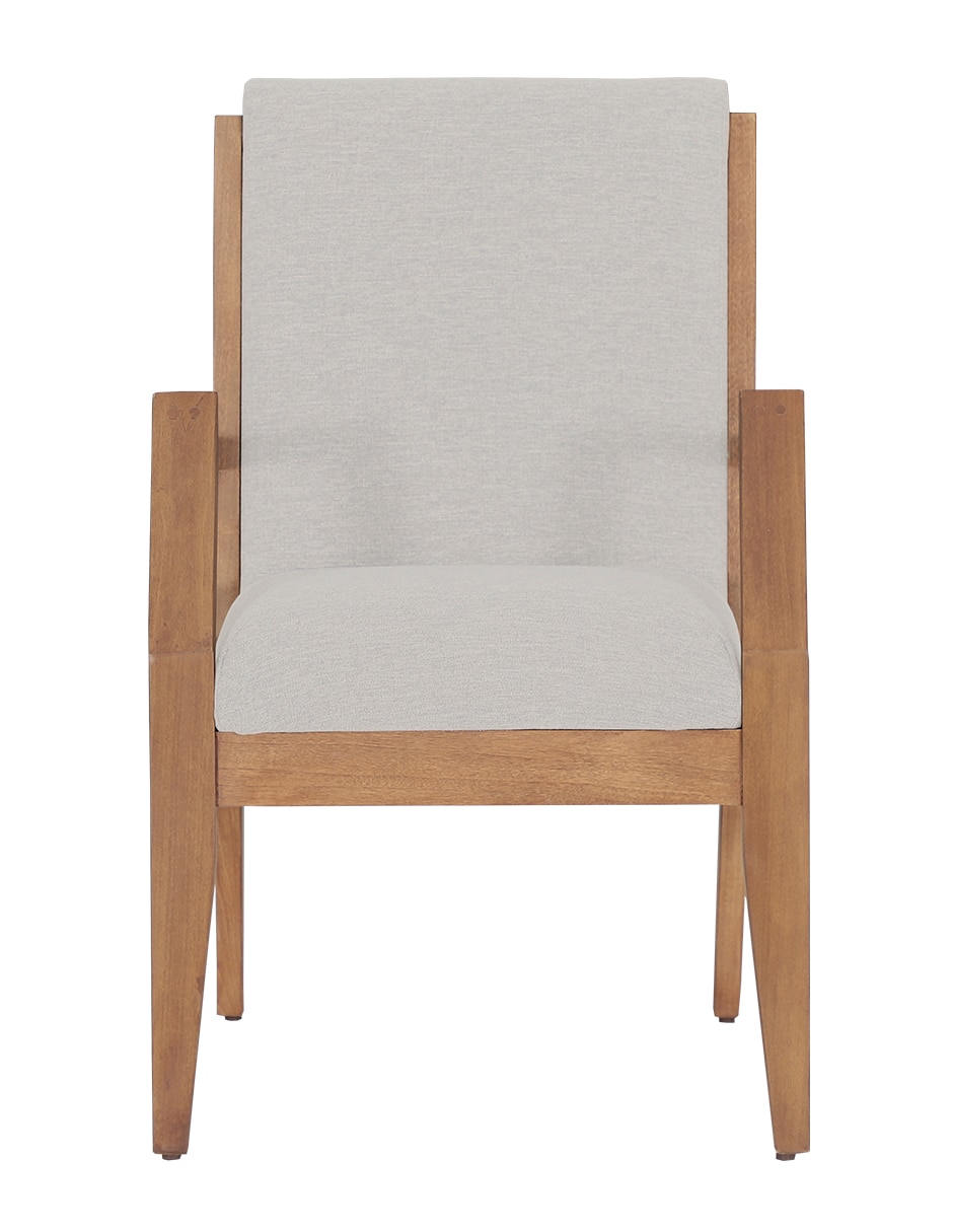 Silla Mérida de madera y tela