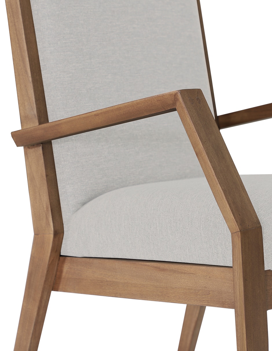 Silla Mérida de madera y tela 5