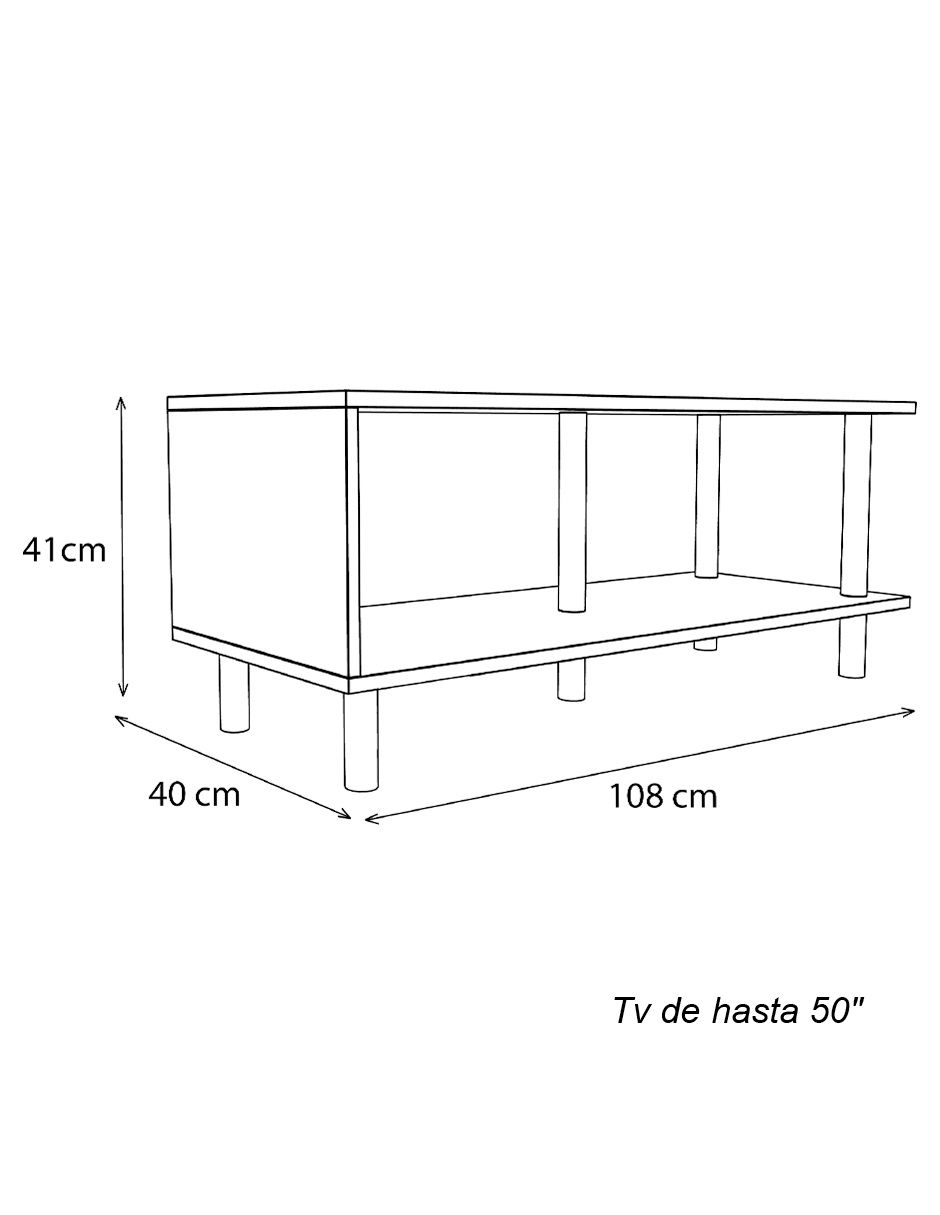 Mueble de tv de MDF 2