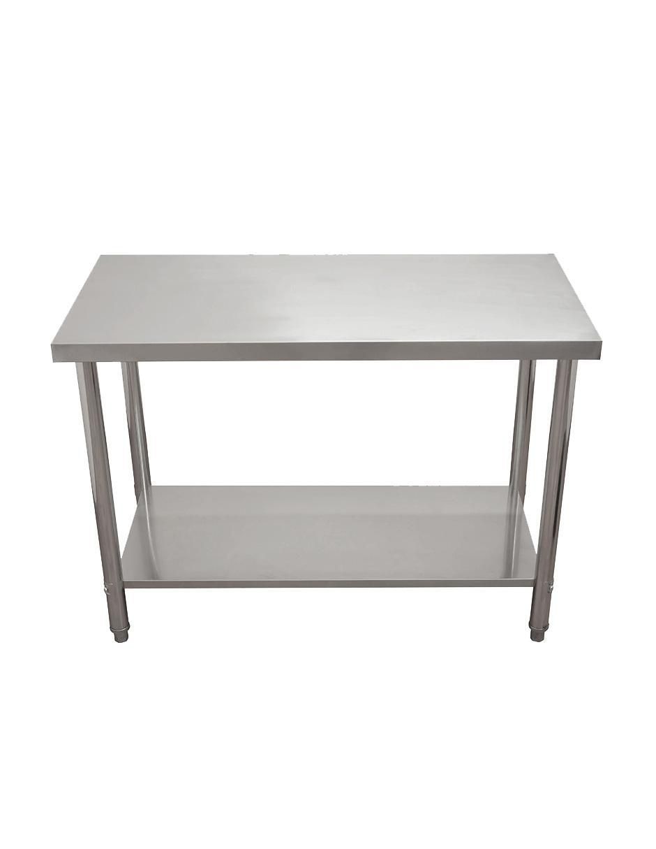 Mesa isla sencilla de acero inoxidable 3