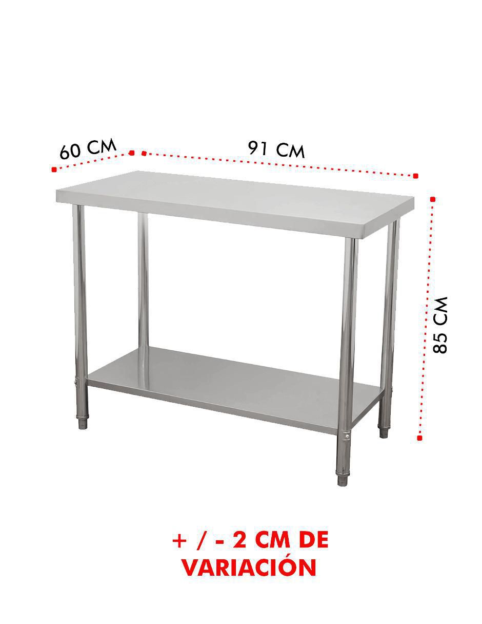 Mesa de acero inoxidable 8