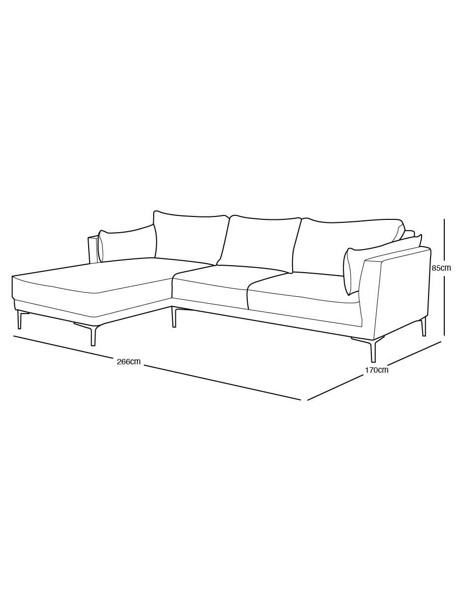 Sala modular Kubra de piel y vinil 4