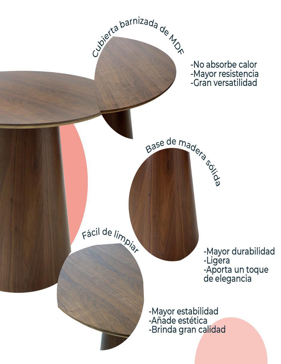 Mesa de comedor Padar Chapa 7