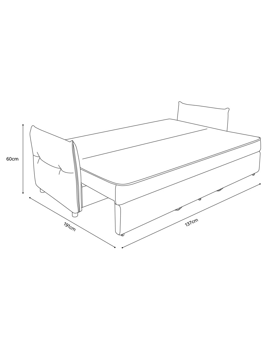 Sofá cama armable Dylan 14