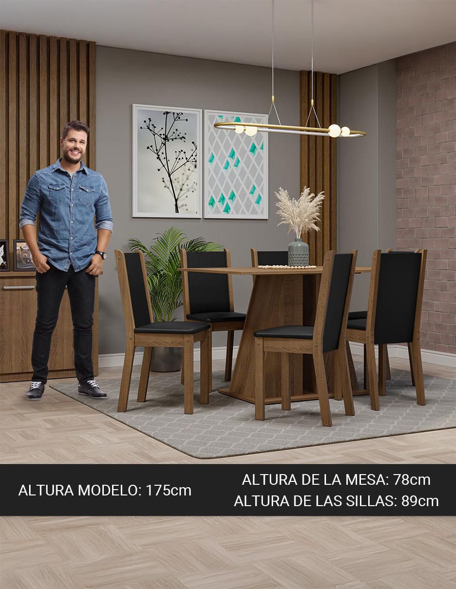 Comedor Wendy para 6 personas 13