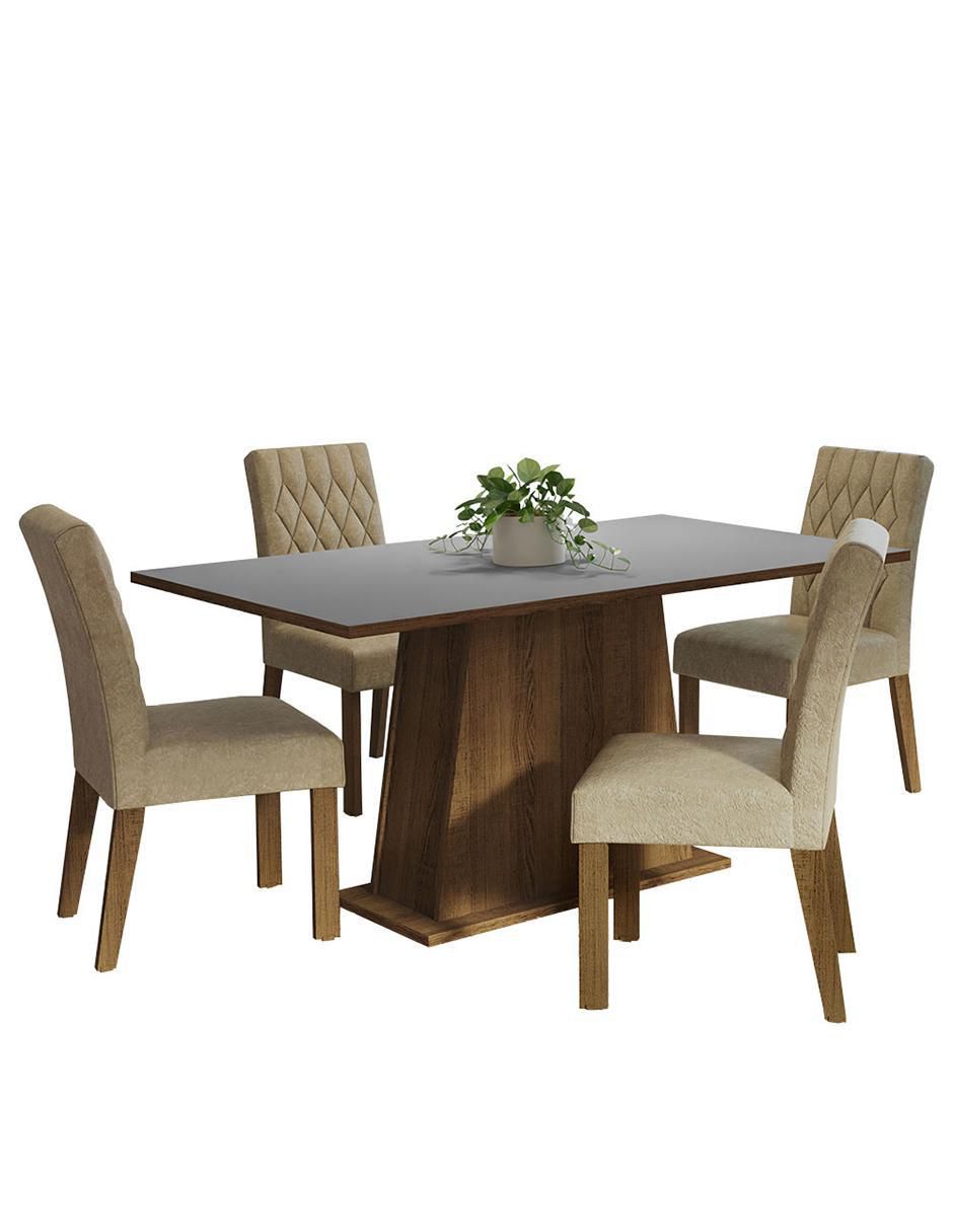 Comedor Ashley para 4 personas