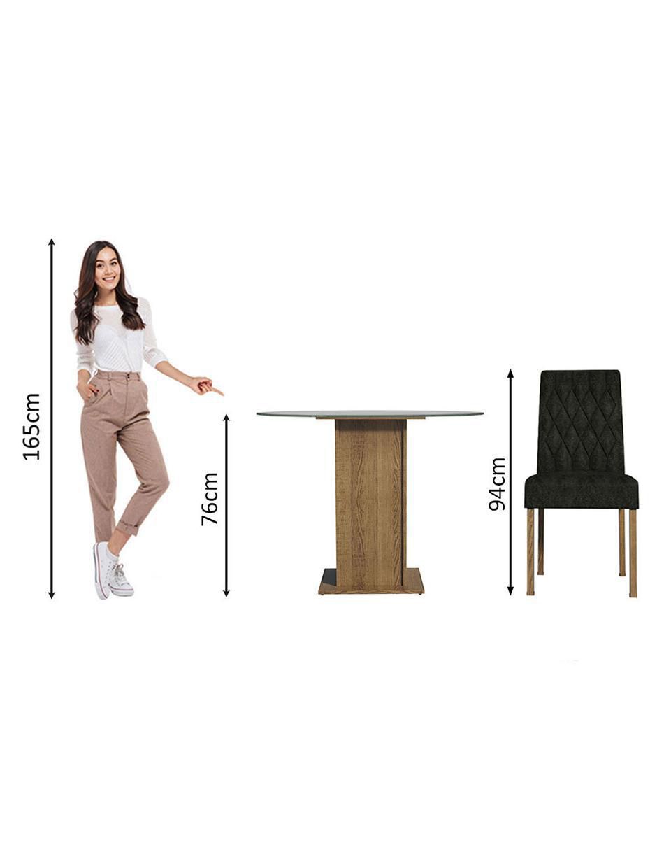 Comedor Irene para 4 personas De Vidrio 10