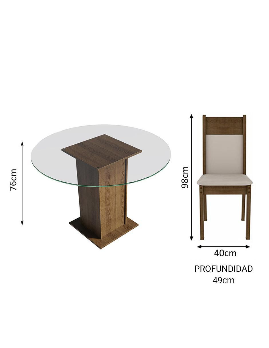 Comedor Ana para 4 personas 12