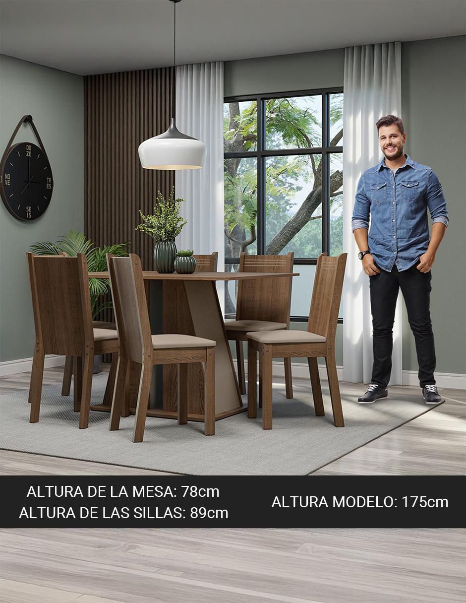 Comedor Sharon para 6 personas 11