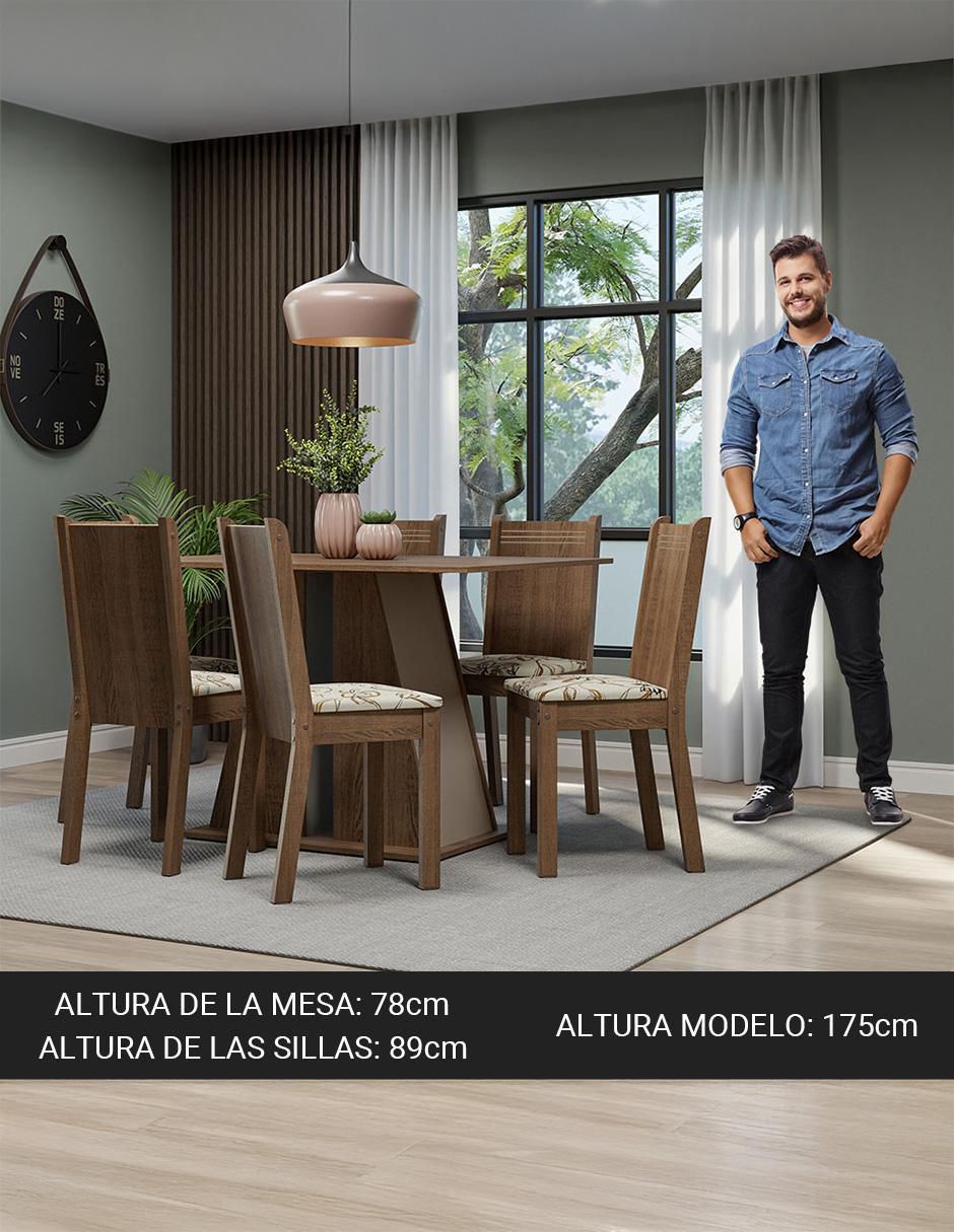 Comedor Sharon para 6 personas 11