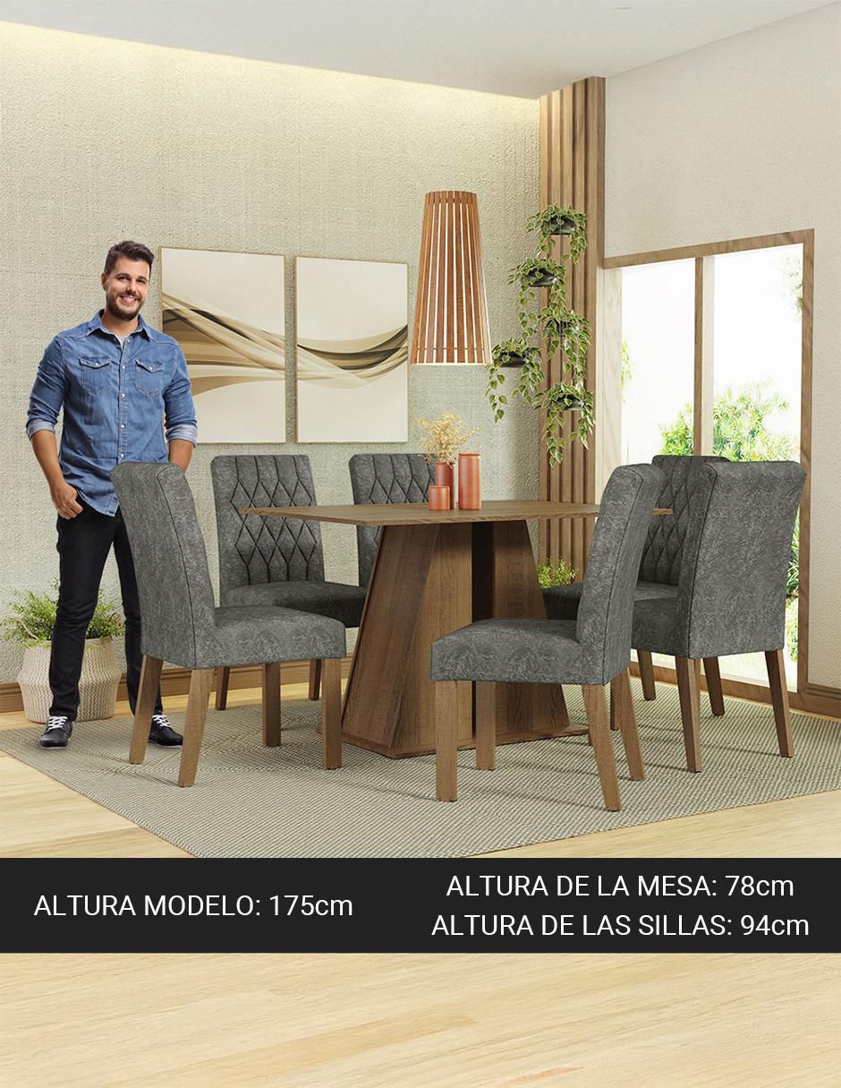 Comedor Fabiana para 6 personas 12
