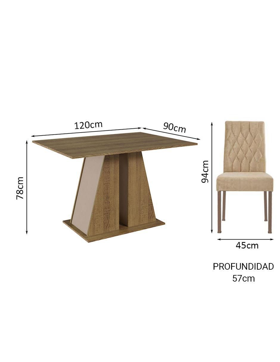 Comedor Gisele para 4 personas 11