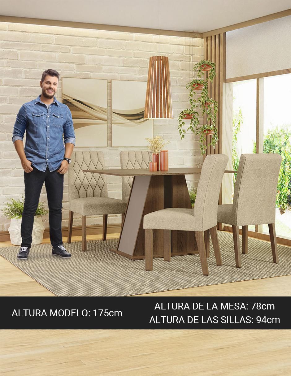 Comedor Gisele para 4 personas 12