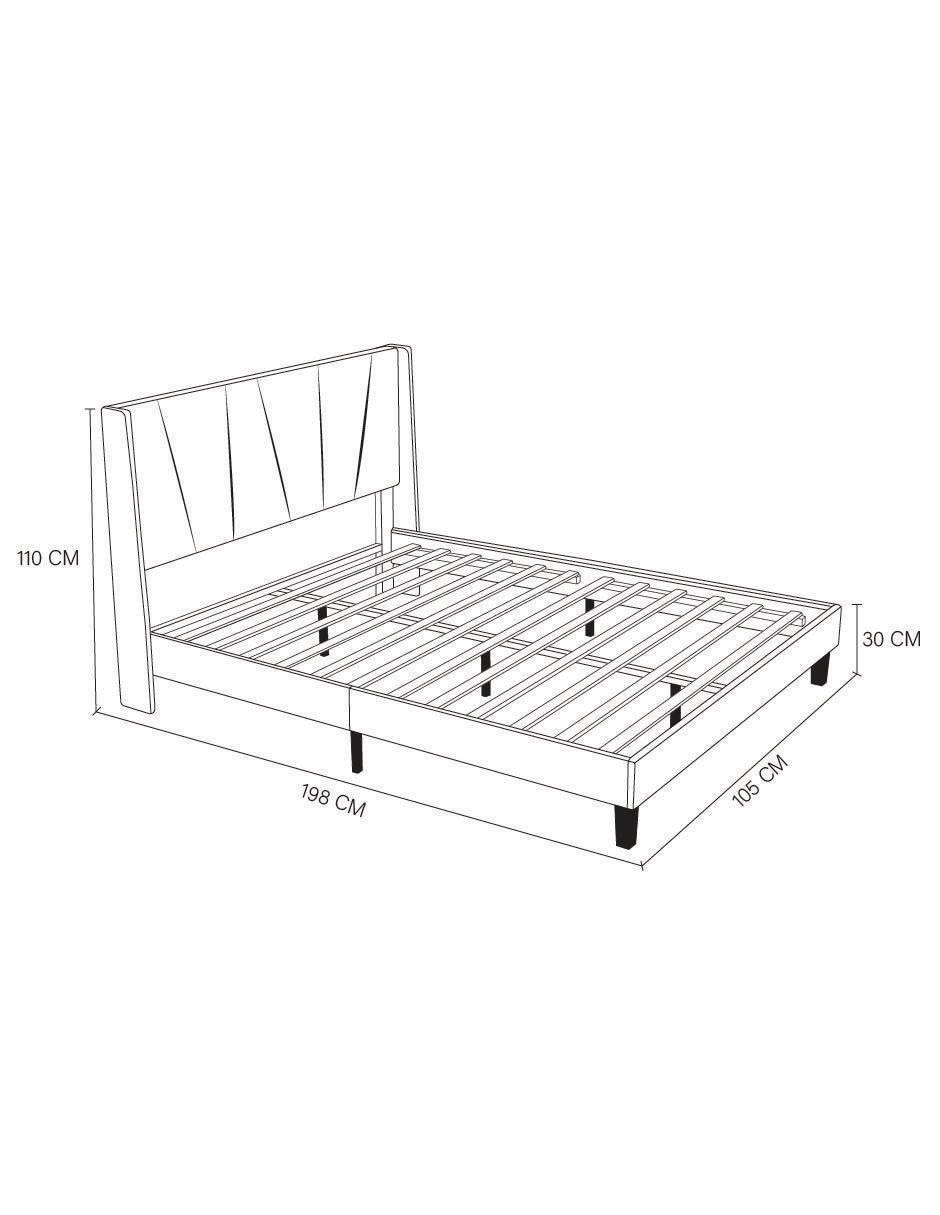 Cama Cambridge de mdf 5