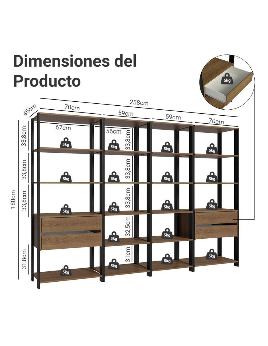 Ropero Valencia Mddr0400067K de MDP 9