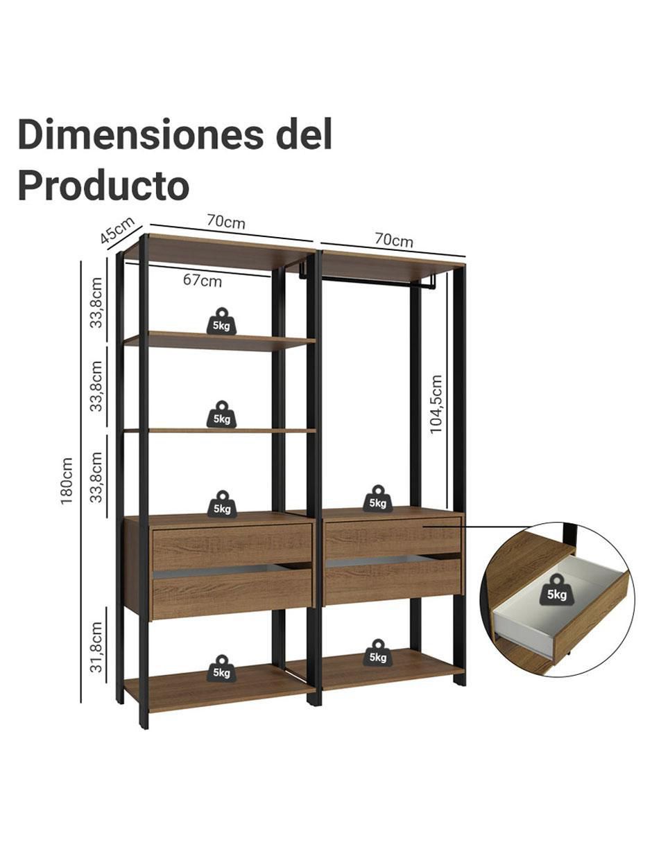 Ropero Valencia Mddr0200487K de MDP 10