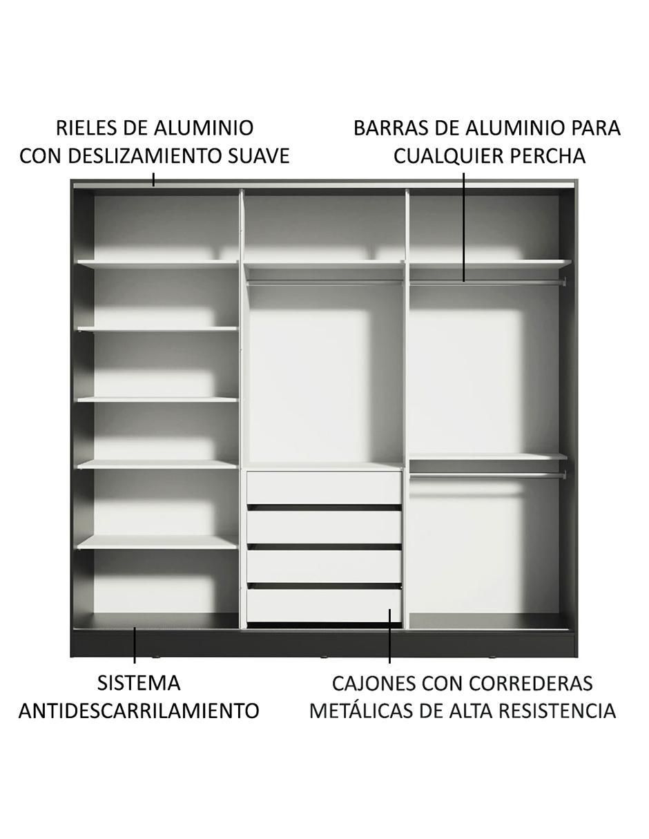 Ropero armable Royale 1063d81e de MDP 5