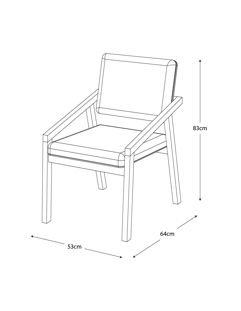Silla Zurich de madera 5
